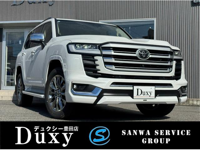 ランドクルーザー(トヨタ) ＺＸ　【リアエンターテインメントシステム！パノラミックビューモニター！】クールＢＯＸ　ＪＢＬサウンドシステム　リアデフロック　タイヤ空気圧センサー　ブラックルーフレール　モデリスタエアロ　サンルーフ　ＢＳＭ 中古車画像