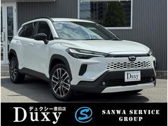 カローラクロス ハイブリッド Z 【改モデル!即納!!】パノラミックビューモニター! ブラインドスポットモニター! ハンズフリーパワーバッグドア シートヒーター1 ベンチレーション 10.5インチディスプレイオーディオ フルセグTV! 中古車画像