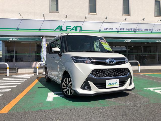 トヨタ タンク カスタムＧ　衝突被害軽減システム　走行３５０００ｋｍ！　両側パワースライドドア　純正ＳＤナビ　フルセグＴＶ　バックカメラ　シートヒーター　クルーズコントロール　ＬＥＤヘッドライト