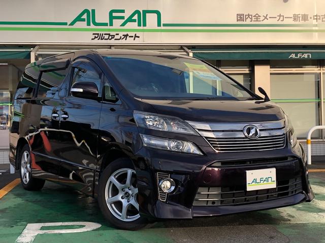 ヴェルファイア ３．５Ｚ　Ｇエディション　★４ＷＤ　両側パワースライドドア　走行８３０００ｋｍ　クルーズコントロール　ナビ　ＥＴＣ　スマートキー　バックカメラ　純正フリップダウンモニター　パワーシート