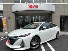 プリウスＰＨＶ　Ｓ　禁煙車／ＴＲＤエアロ／エンケイ１９インチホイール／アルパイン９インチナビ・バックカメラ・フルセグＴＶ・Ｂｌｕｅｔｏｏｔｈ／ケウンッドサブウーファー／ＥＴＣ／シートヒーター／ステアリングヒーター（トヨタ）