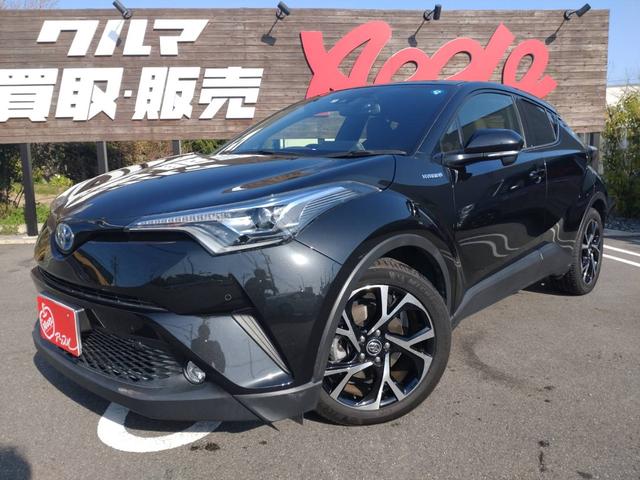 トヨタ Ｃ－ＨＲ Ｇ　ワンオーナー　禁煙車　トヨタセーフティセンス（ＰＣＳ　ＬＤＡ　オートハイビーム　レーダークルコン）　アルパイン９型ナビ　バックカメラ　フルセグＴＶ　ハーフレザーシート　１８インチアルミ