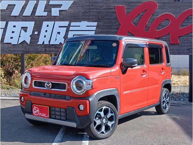 フレアクロスオーバー(マツダ) ハイブリッドＸＴ　純正ナビ　マルチビューモニター　デュアルカメラブレーキサポート　クリアランスソナー　アイドリングストップ　オートエアコン　前席シートヒーター　ＬＥＤヘッドライト　プッシュスタート 中古車画像