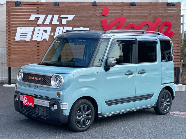 ハイブリッドＸＺ　ターボ　ＤＡＭＤ製・ダムドＮＯＭＡＤ・ノマドフェイス／グリル＆ライトカウル＆バンパーガーニッシュ／純正９型ナビ・フルセグＴＶ／全方位カメラ／シートヒーター／両側パワスラ／クルコン／ＬＥＤヘッドライト／ＥＴＣ