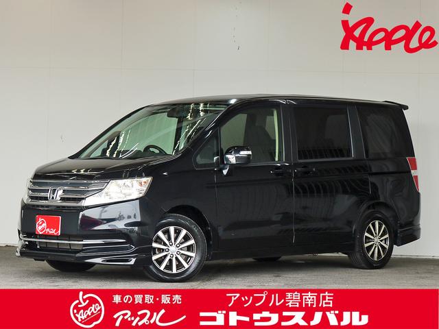 ステップワゴン(ホンダ) Ｇ　後期型　１オーナー禁煙車　フロントエアロ　フルセグナビＴＶ　Ｂｕｌｅｔｏｏｔｈ　Aftermarketアルミ　ＥＴＣ 中古車画像