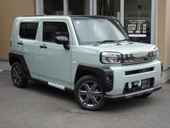 タフト G ダーククロムベンチャー 届出済み未使用車/セラミックグリーン/バックカメラ/衝突軽減ブレーキ/横滑り防止/アイドリングストップ/スマートキー/プッシュスタート/車検令和10年9月まで 中古車画像