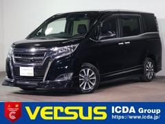 エスクァイア Gi TRDエアロ ToyotaSafetySense 禁煙 純正9インチナビ フルセグ DVD MSV BT Bカメラ フリップダウンM ETC Wドラレコ LEDオート クルーズC ATハイビーム Wパワスラ ハーフレザー シートヒーター 純正15AW 中古車画像