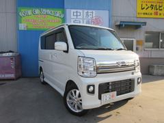エブリイワゴン PZターボスペシャル 社外ナビ・フルセグTV・ETC・ターボ車・パワーオートステップ・Bluetooth接続・両側パワースライドドア・スズキセーフティーサポート 中古車画像