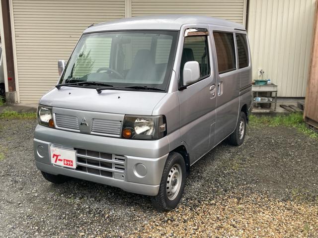 ミニキャブバン Ｖタイプ　ＥＴＣ　ワンセグテレビ　ナビ　エアコン　パワーステアリング　ヘッドライトレベライザー　禁煙車　パワードアロック　サンバイザー　Ｗエアバック　両側スライドドア　軽バン　軽自動車　箱バン