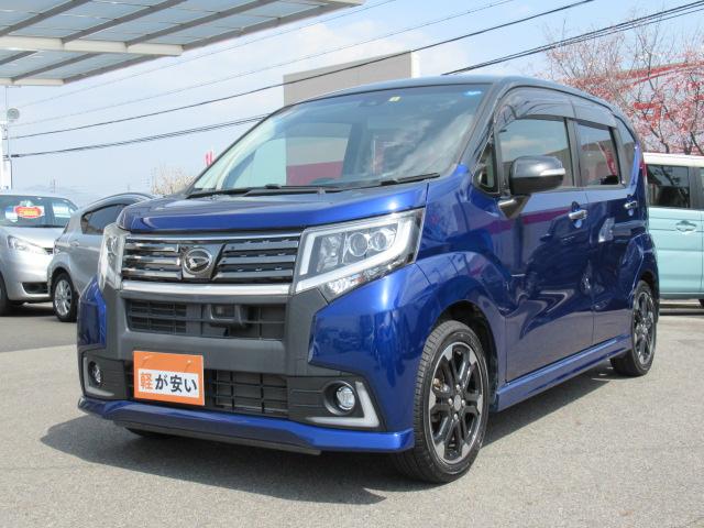 ムーヴ(ダイハツ) カスタム　ＲＳ　ハイパーＳＡＩＩ　修復歴無　当社保証有　ＳＤナビ　フルセグＴＶ 中古車画像