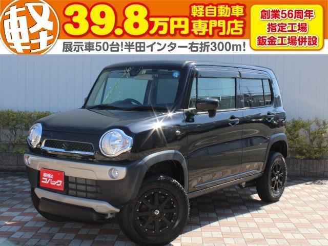 Ｇターボ　４ＷＤ　保証付　新品バッテリー　リフトアップ　ナビ　ＴＶ　ＥＴＣ　社外アルミホイール　シートヒーター　スマートキー　プッシュスタート