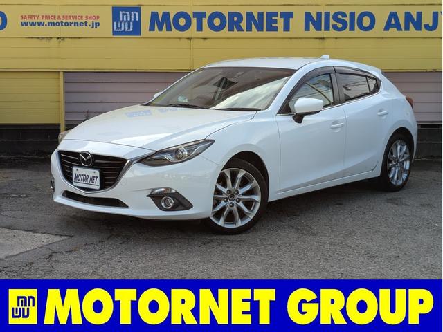 アクセラスポーツ(マツダ) ２０Ｓツーリング　Ｌパッケージ　純正ナビ　ＢＴ／ＵＳＢ接続　フルセグ　ＤＶＤ　バックカメラ　衝突軽減ブレーキ　レーンアシスト　追従クルコン　ドラレコ　オートＡＣ　オートＨＩＤ　フォグ　パドルシフト　純正アルミ　ステアリモコン　ＥＴＣ 中古車画像