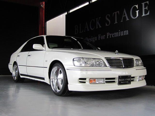 日産 シーマｂｅａｓｔスタイリング ｍｌｊ１９ａｗ ｌｄ エアロの中古車 車体価格109 9万円 1997 平成9 年式 走行5 0万キロ 車体色ホワイトパール 愛知県清須市春日川中６９ ｂｌａｃｋ ｓｔａｇｅ 株 ブラックステージの在庫 グーネット中古車