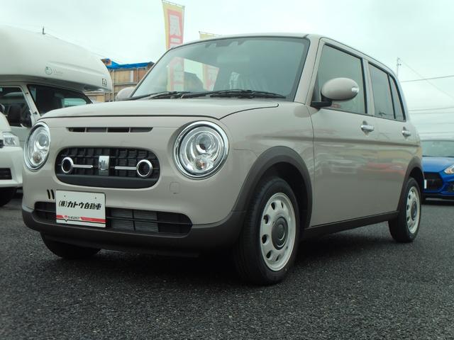 アルトラパンＬＣ Ｘ　届出済未使用車　運転席＆助手席シートヒーター　セーフティサポート　ＬＥＤヘッドライト　オートライト　クリアランスソナー　オートエアコン　１４インチＡＷ　アイドリングストップ　電動格納式ドアミラー（1枚目）