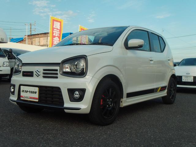 アルトワークス(スズキ) ベースグレード　ストラーダナビ　ＨＩＤヘッドライト　オートライト　フロントフォグライト　オートエアコン　キーレスプッシュスタートシステム　禁煙車　ワンオーナー　パワーステアリング　パワーウィンドウ 中古車画像
