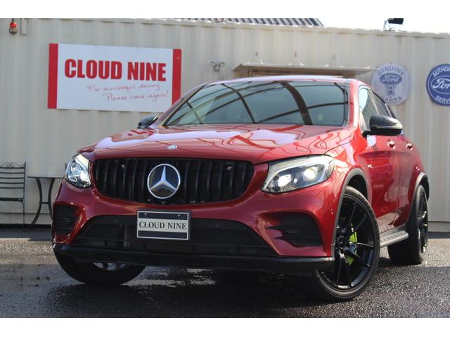 メルセデスＡＭＧ ＧＬＣ ＧＬＣ４３　４マチッククーペ　ワンオーナー　全ディーラー点検記録簿（Ｈ２９．３０．３１．Ｒ２．Ｒ３）新品パナメリカーナグリル装着　新品キャリパー塗装　新品フロントタイヤ　レザーエクスクルーシブ＆レーダーセフティＰＫＧ　純正２１ＡＷ