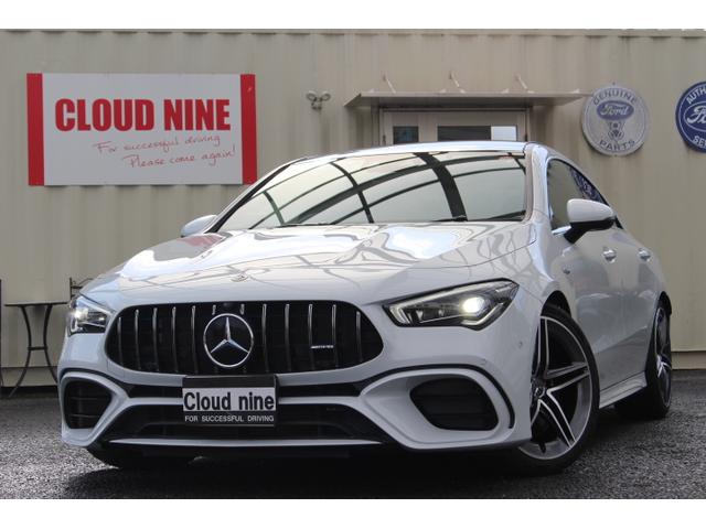ＣＬＡクラス(AMG) ＣＬＡ４５　Ｓ　４マチック＋　ＡＭＧパフォーマンスＰＫＧ　１オーナー　ＡＭＧアドバンスパッケージ　ＡＭＧパフォーマンスエグゾーストシステム　パノラマルーフ　ブラインドスポット　アンビエントライト　ＨＵＤ　シートヒーターベンチレーター　カープレイ　ＥＴＣ 中古車画像