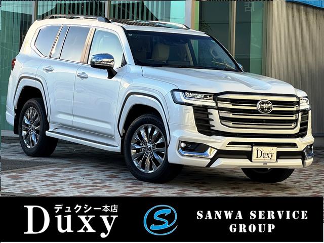 ランドクルーザー(トヨタ) ＺＸ　モデリスタエアロ　ＪＢＬサウンド　ブラックルーフレール　サンルーフ　リヤエンター　クールＢＯＸ　空気圧センサー　純正１２．３インチナビ　パノラミックビュー　寒冷地　ＢＳＭ　ＡＣ１００Ｖ　ＨＤＭＩ 中古車画像