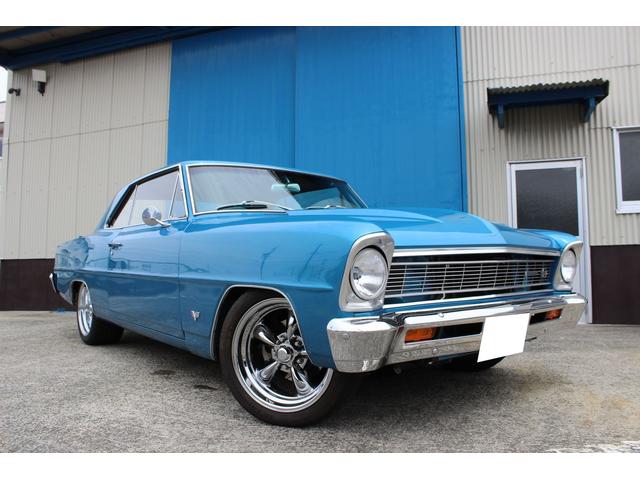 シボレー シボレーノーバ ｓｓ ３８３ 社外足回りの中古車 車体価格ask 1966年式 走行走不明キロ 車体色ブルーｍ 愛知県豊川市東名町１ ２５ ｃａｒ ｓの在庫 グーネット中古車