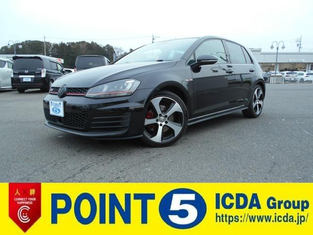 ゴルフＧＴＩ ベースグレード　禁煙　純正ＨＤＤナビ　ＣＤ・ＤＶＤ再生　Ｂｌｕｅｔｏｏｔｈ接続　ＥＴＣ２．０　パドルシフト　インテリキー（スペア有）　ドラレコ　衝突軽減ブレーキ　レーンキープ　純正１８インチＡＷ　タイミングチェーン（1枚目）