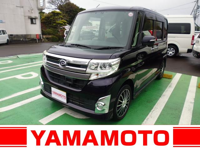 カスタムＸ　ＳＡ　社外ナビ　バックカメラ　フルセグＴＶ　ＣＤ／ＤＶＤ再生　Ｂｌｕｅｔｏｏｔｈ　ステアリングリモコン　ＥＴＣ　左側パワースライドドア　スマートキー＆プッシュスタート　スマートアシスト　社外１５インチアルミ