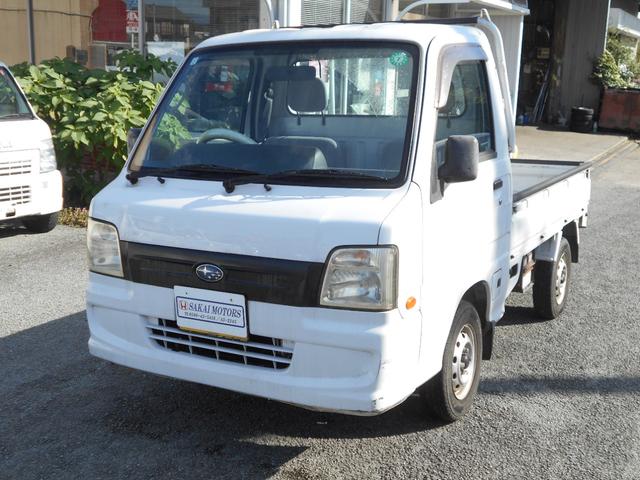 サンバートラック(スバル)  4WD,5MT エアコン パワステ タイミングベルト交換済み 中古車画像