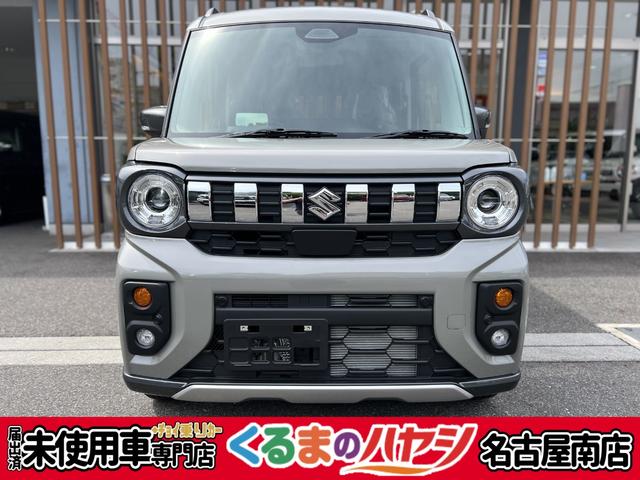 ハイブリッドＸＺ　ターボ　届出済未使用車・２ＷＤ・ＣＶＴ・ターボ・両側電動スライドドア・ＵＳＢ電源・アルミホイール・パーソナルテーブル・ＬＥＤヘッドライト・電動パーキング・ブレーキホールド・シートヒーター・オーットマン