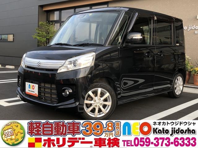TS CVT ABS ターボ HIDヘッドライト フォグ ETC アイドリングストップ 衝突軽減ブレーキ CD DVD再生可 ワンセグTV メモリーナビ Bluetooth USB入力 両側電動スライドドア(1枚目)
