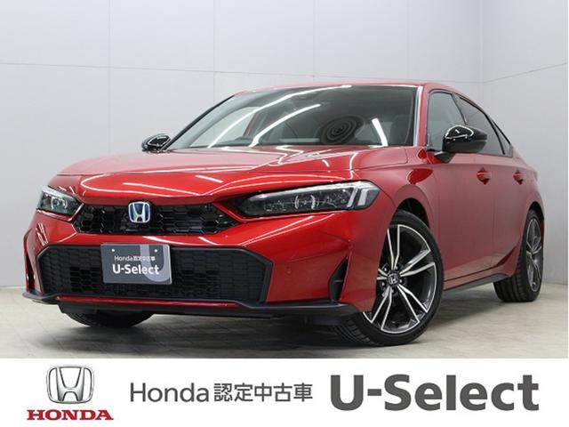 シビック(ホンダ) e:HEVEX 弊社試乗車 9型Google搭載コネクトナビ パノラマサンルーフ バックカメラ BOSEプレミアムサウンド 渋滞追従機能 シートヒーター パワーシート 電子制御パーキング ブレーキホールド 禁煙車 中古車画像