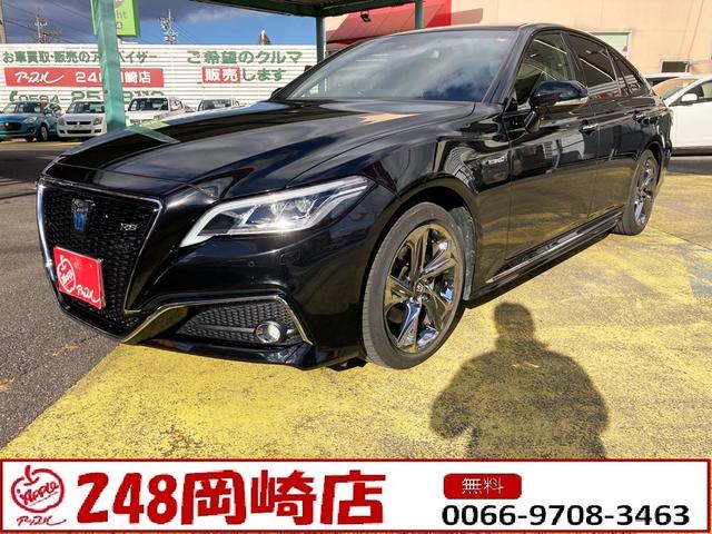 トヨタ クラウンハイブリッドｒｓ ワンオーナー ユーザー買取車 黒革 シートベンチレーション セーフティパッケージ ｈｕｄ オクダケ充電 メーカーナビ フルセグ ｂカメラ ドラレコの中古車 車体価格413 6万円 19 平成31 年式 走行3 4万キロ 車体色プレシャス