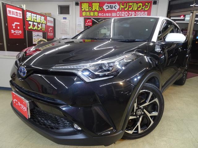 Ｃ−ＨＲ(トヨタ) ハイブリッドＧ　ツートンカラー／純８型メモリーナビ／フルセグＴＶ／Ｂｌｕｅｔｏｏｔｈ／バックモニター 中古車画像