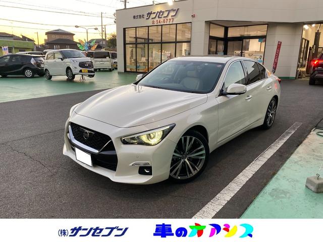 スカイライン（日産）ＧＴ　純正ナビ　ドラレコ　サンルーフ 中古車画像