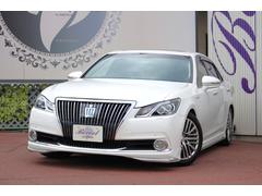 クラウンマジェスタ Fバージョン 【モデリスタフルエアロ/黒革シート/サンルーフ】【RSR車高調/エアシート/全席パワーシート】【ナビ/TV/Bluetooth/バックカメラ】【BSM/アダプティブクルーズ/セーフティセンス】 中古車画像