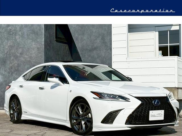 ＥＳ(レクサス) ＥＳ３００ｈ　Ｆスポーツ　サンルーフ　ＴＲＤエアロ＆マフラー　赤革シート　マークレビンソンサウンド　セーフティシステム　純正１２．３型ナビ　デジタルインナーミラー　シートヒーター／エアコン　バックカメラ　置き充電　ＥＴＣ２．０ 中古車画像