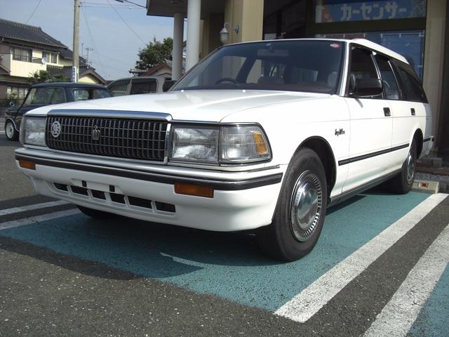 トヨタ クラウン ステーションワゴン スーパーデラックス ワンオーナー 禁煙車 サンルーフ 110 0万円 昭和63年 19年 愛知県 中古車 価格 Com