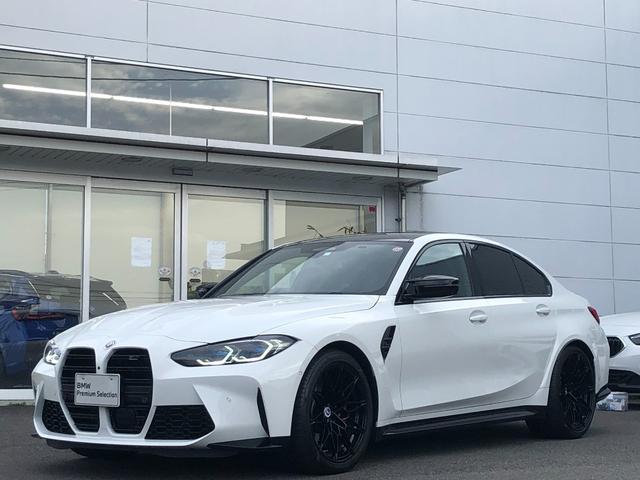 Ｍ３セダン　コンペティション　Ｍ　ｘＤｒｉｖｅ　当社管理ユーザー様下取車・カーブドディスプレイ・ＡｐｐｌｅＣａｒＰｌａｙ・アンビエントライト・ＢＭＷレーザーライト・ヘッドアップディスプレイ・オートトランク・全方位カメラ・ミラーＥＴＣ