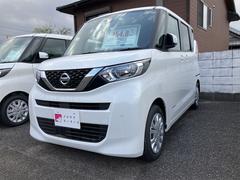 日産　ルークス　Ｘ　フロントカメラ　両側スライド　片側電動