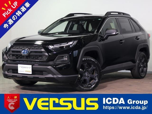 ＲＡＶ４(トヨタ) ハイブリッドアドベンチャー　オフロードパッケージＩＩ　４ＷＤ　純正ナビ　フルセグ　ＵＳＢ＆ＢＴ接続可能　パノラミックビューモニター 中古車画像