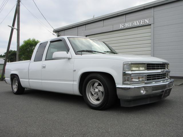 シボレー シボレーＣ－１５００ ＥＸキャブ　新車並行車　１９９６ｙモデル　実走行９３２００マイル　１ナンバー登録　Ｃノッチ４インチ＆６インチローダウン　ハードトノカバー　クロームフェイス