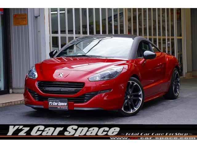 ＲＣＺ(プジョー) レッドカーボン　限定８０台カーボンルーフ１９インチ専用ステッチ前後ドライブレコーダーレーダー探知機付 中古車画像