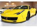 ４５８イタリア ベースグレード　正規ディーラー車　ＬＢ仕様　バックカメラ　左ハンドル　イエローブレーキキャリパー　クオイオインテリアカラー（1枚目）