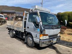 いすゞ　エルフトラック　　３９５０ｋｇ積載車ラジコン付一般型ワイドセーフティーローダー１オーナー　４ｔ積載車　横開き
