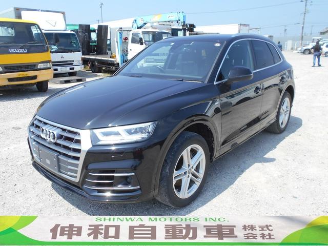 Ｑ５ ２．０ＴＦＳＩクワトロ　スポーツ　Ｓラインパッケージ　４ＷＤ　ドライブレコーダー　全周囲カメラ　クリアランスソナー　オートクルーズコントロール　パワーシート　パークアシスト　ナビ　ＴＶ　オートライト　ＨＩＤ　アルミホイール　スマートキー（1枚目）