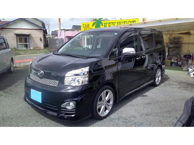 トヨタ ヴォクシー ＺＳ　煌Ｚ　ワンオ−ナ−Aftermarketアルミ２１５　４５Ｒ１８ＴＲＤスポーツサスペンシ両側パワースライドドアＥＴＣ