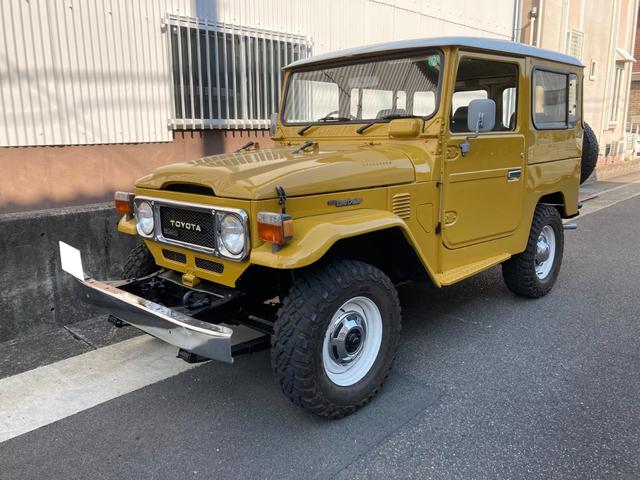 TOYOTA LAND CRUISER 40 DOUBLE DOOR | 1980 | YELLOW | km TOYOTA LAND CRUISER 40 DOUBLE DOOR | 1980 | YELLOW | km