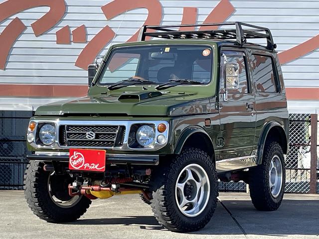 ジムニー ワイルドウインド　４ＷＤ　ＡＴ　ＣＤ　アルミホイール　エアコン（1枚目）