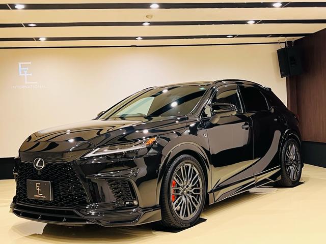 ＲＸ５００ｈ　Ｆスポーツパフォーマンス　マークレビンソン　ＴＲＤフルエアロ　ＲＳローダウンコイル　ワイドドレッドスペーサー　ＥＸＡＲＴエグゾーストシステム　パノラマルーフ　輻射ヒーター　置くだけ充電　４ＷＤｔｕｒｂｏ　オプション２１ＡＷ