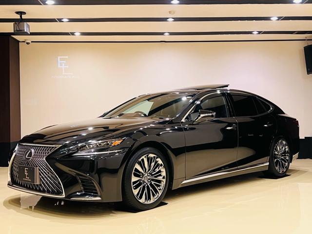 ＬＳ ＬＳ５００　エグゼクティブ　４ＷＤ　ツインターボ　ワンオーナー　サンルーフ　リアエンターテイメントシステム　マークレビンソンシステム　レーダー探知機　テレビ　ナビ　ＥＴＣ　ベンチレーション　デジダルインナーミラー　フル装備（1枚目）