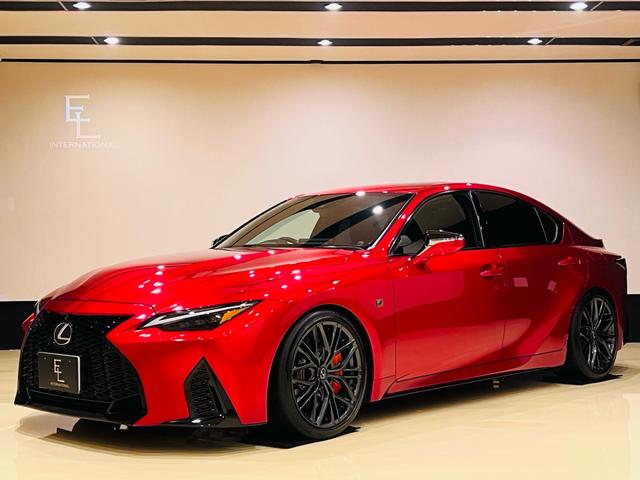 ＩＳ ＩＳ５００　Ｆスポーツパフォーマンス　マークレビンソン　新品ＲＳＲ車高調　ワイトレ　寒冷地仕様　ムーンルーフ　ワンオーナー禁煙車　オプションカラー　オレンジキャリパー　ナビ　テレビ　ＥＴＣ　パノラマビュー　新車保証（1枚目）