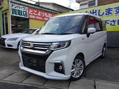ソリオ ハイブリッドMZ 4WD 全方位モニター付メモリーナビ装着車 純正エアロ Rスポ LEDライト&フォグ 両側パワスラ 純正15インチアルミ WエアB サイド&カーテンエアB ABS ESP HUD シートヒーター 中古車画像